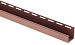 Планка "J - trim" красно-коричневая Т-15 - 3,00м "BH"